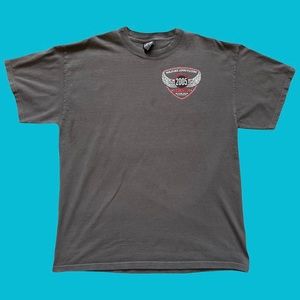 Laughlin River Run Motorcycle Event T-Shirt Men Vintage Made in US Size Large